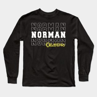 Norman city Oklahoma Norman OK Long Sleeve T-Shirt